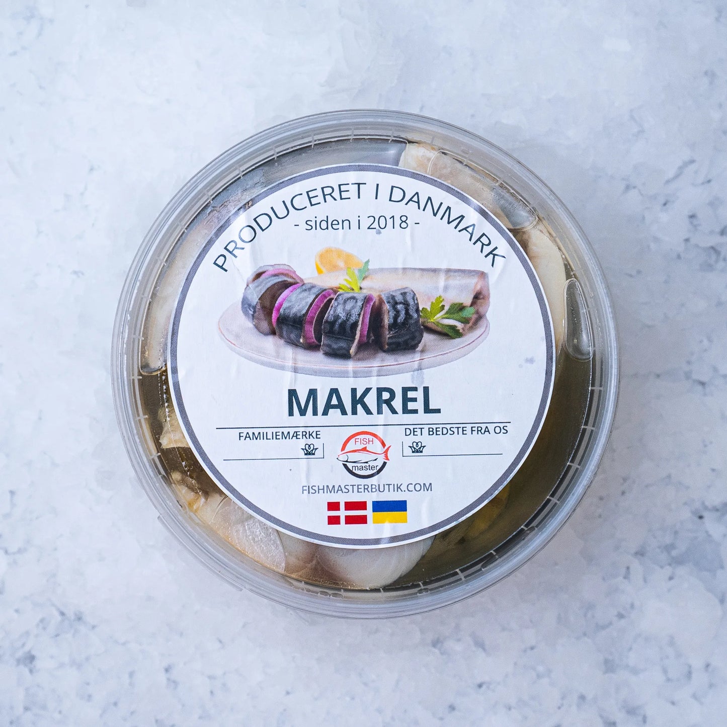 Makrela v oleji, marinovaná, 1000 g