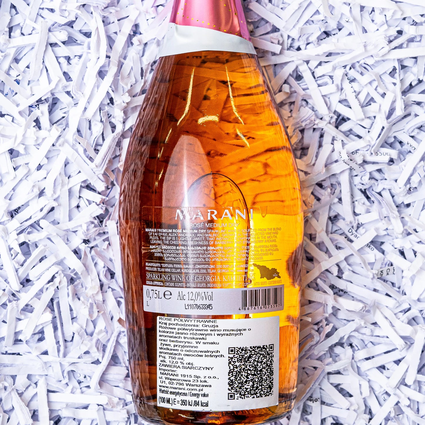 Marani šumivé rosé polosuché