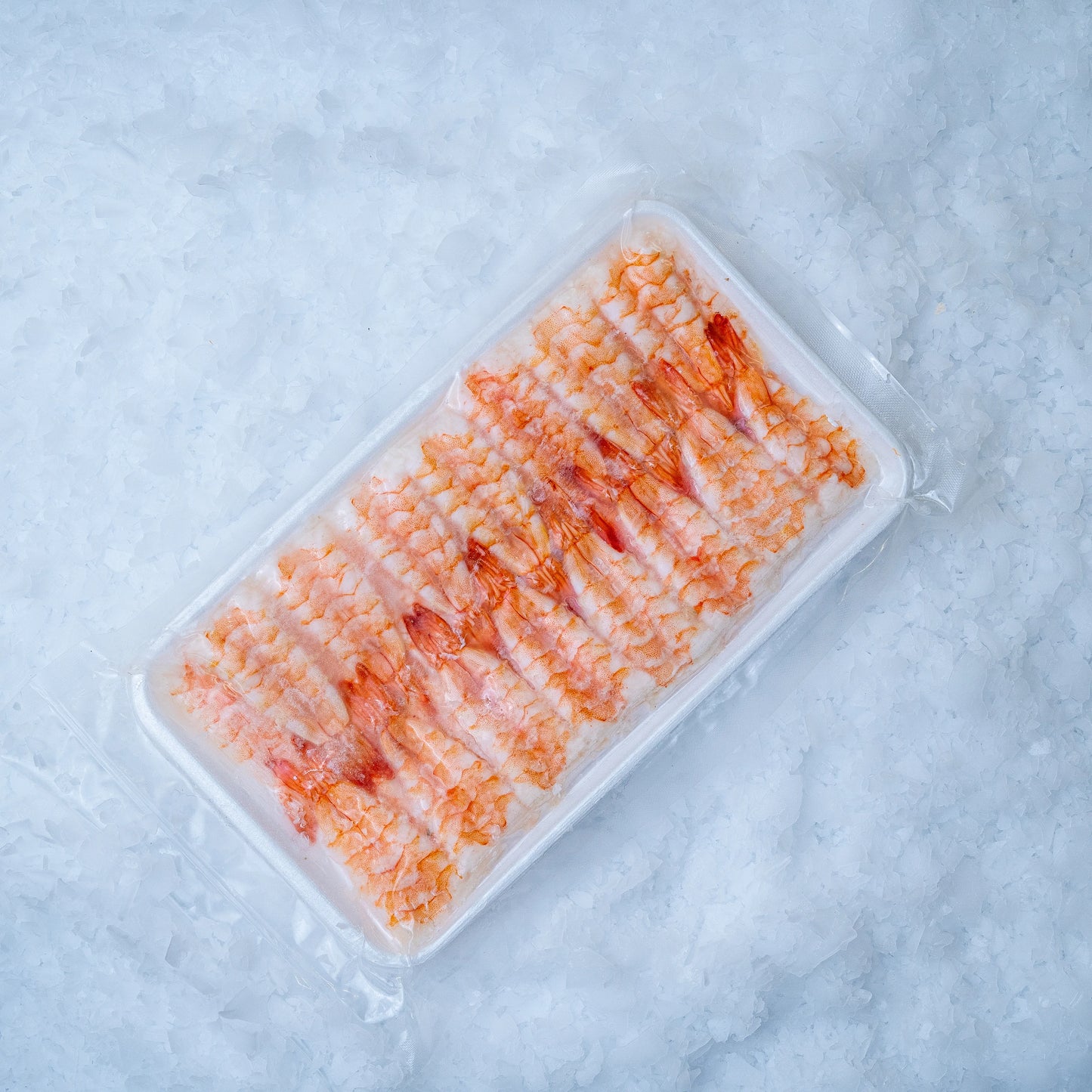 Krevety vannamei na sushi