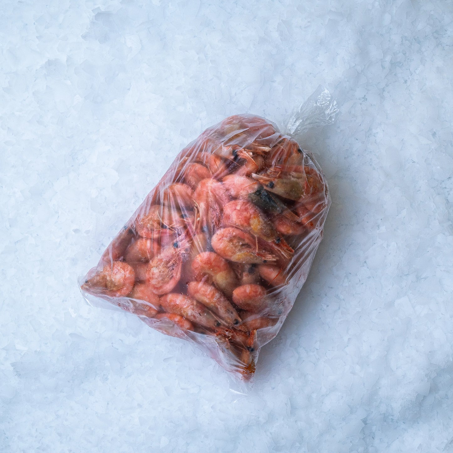 Vařené celé krevety ze studených vod, 1 kg