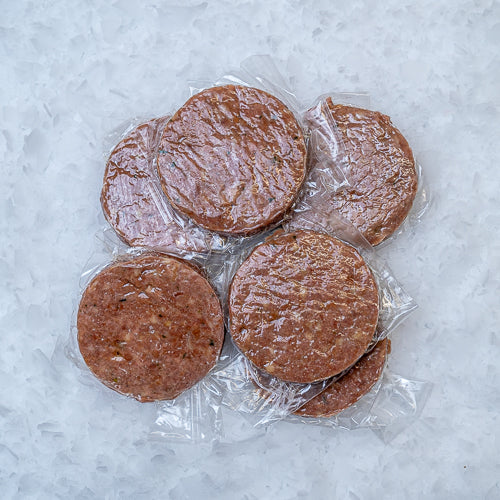 Rybí burgerové placičky z jesetera
