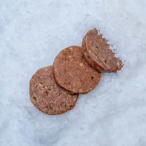 Rybí burgerové placičky z jesetera